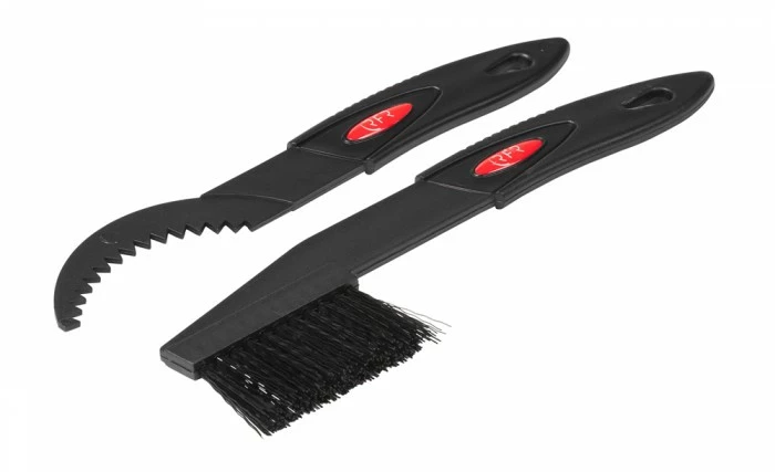 RFR Zahnkranzbürste & Kratzer - Set Schwarz 3 RFR Zahnkranzbürste & Kratzer - Set Schwarz