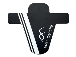 We Cycle Team Mudfender Fahrrad Schutzblech Schwarz/weiß