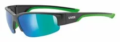 Uvex Sportstyle 215 Fahrrad / Sport Brille Schwarz/grün