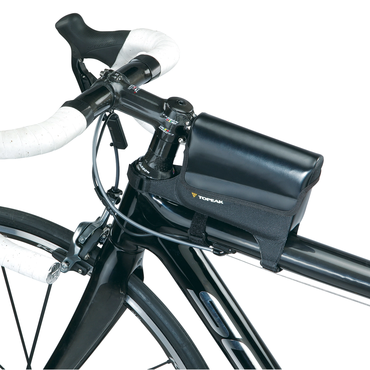 Topeak Tri DryBag Large Wasserdichte Fahrrad Oberrohrtasche Schwarz 4 Topeak Tri DryBag Large Wasserdichte Fahrrad Oberrohrtasche Schwarz – Bild 2