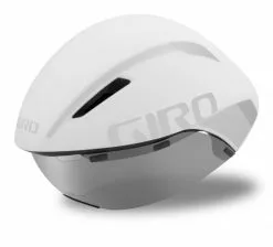 Giro Aerohead MIPS Triathlon Zeitfahrhelm Weiß/silber 2022