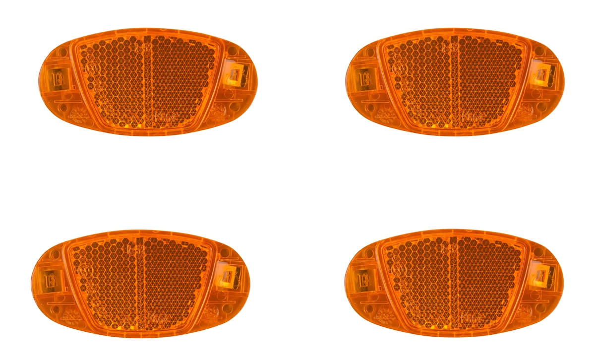RFR Speichenreflektor Cmpt Set Orange 4 RFR Speichenreflektor Cmpt Set Orange – Bild 2