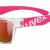 Uvex Sportstyle 508 Kinder Fahrrad / Sport Brille Klar/pink
