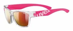 Uvex Sportstyle 508 Kinder Fahrrad / Sport Brille Klar/pink