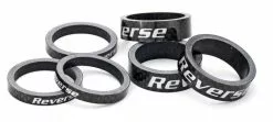 Reverse Gabelschaft Carbon Spacer 5mm 1 1/8 Schwarz