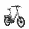 QIO Eins P-R Rohloff 20'' Pedelec E-Bike Compact Fahrrad Grau 2023 -Fahrräder Verkäufe pr grau