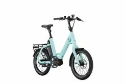 QIO Eins P-R Rohloff 20'' Pedelec E-Bike Compact Fahrrad Mint Grün 2023