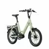 QIO Eins P-R Rohloff 20'' Pedelec E-Bike Compact Fahrrad Olive Grün 2023