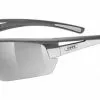 Uvex Gravic Wechselscheiben Fahrrad Brille Grau