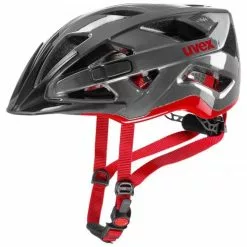 Uvex Active Fahrrad Helm Grau/rot 2023