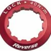Reverse Lock Ring Kassetten Abschlußring Rot