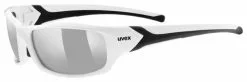 Uvex Sportstyle 211 Fahrrad / Sport Brille Weiß/schwarz