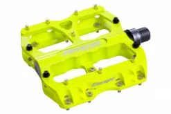 Reverse Escape Flat Fahrrad Pedal Neon Gelb