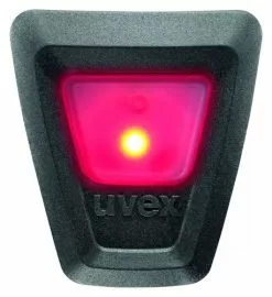 Uvex Plug-In LED Helm Blinklicht Rot Für Active Helm