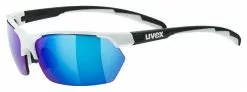 Uvex Sportstyle 114 Wechselscheiben Fahrrad Brille Weiß/schwarz