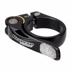 Reverse Long Life Sattelklemme Mit Schnellspanner 34.9mm Schwarz