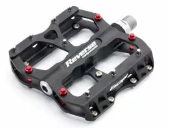 Reverse Escape Flat Fahrrad Pedal Schwarz